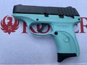 In store RUGER EC9S TURQUOISE / BLACK