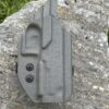 OWB for Walther PDP 4.5” in gunmetal grey kydex