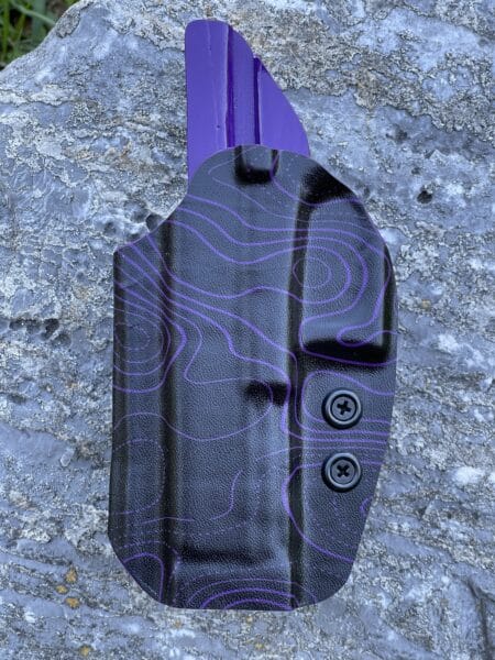 OWB Glock 17 recon aurora purple