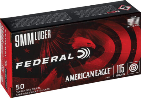 FEDERAL AE 9MM LUGER 115GR FMJ Federal