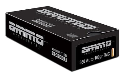 AMMO INC 380 AUTO 100GR TMC 50/1000 Ammo Inc