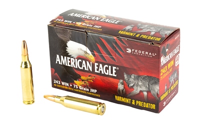 FED AM EAGLE V&P 243WIN 75GR 40/200 Federal