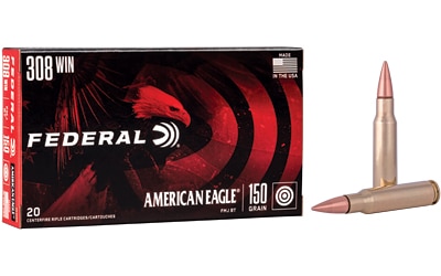 FED AM EAGLE 308 150GR FMJ 20/500 Federal