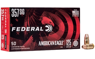 FED AM EAGL 357SIG 125GR FMJ 50/1000 Federal