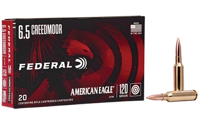 FED AM EAGLE 6.5CRD 120GR OTM 20/200 Federal