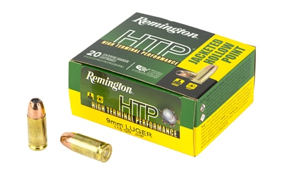 REM 9MM LUGER 115GR JHP 20/500 Remington