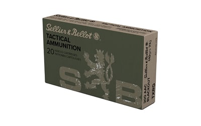 S&B EXERGY BLUE 300BLK 110GR 20/1000 Sellier & Bellot