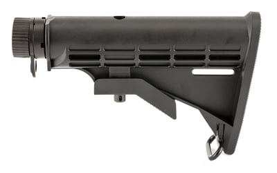 UTG 6-POS STK ASSEMBLY MIL-SPEC BLK Leapers