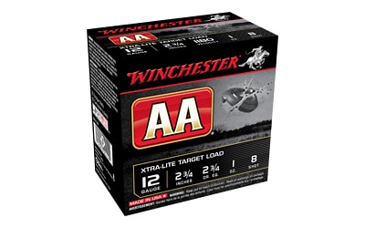 WIN AA EX-LIGHT 12GA 2.75" #8 25/250 Winchester