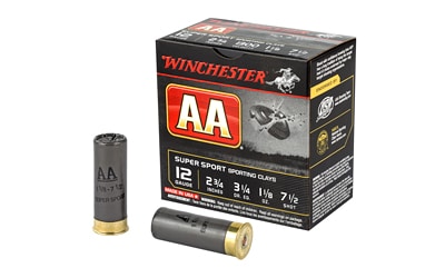 WIN AA SS 12GA 2.75" #7.5 25/250 Winchester