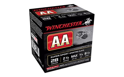 WIN AA SPRT SC 28GA 2.75 #8.5 25/250 Winchester