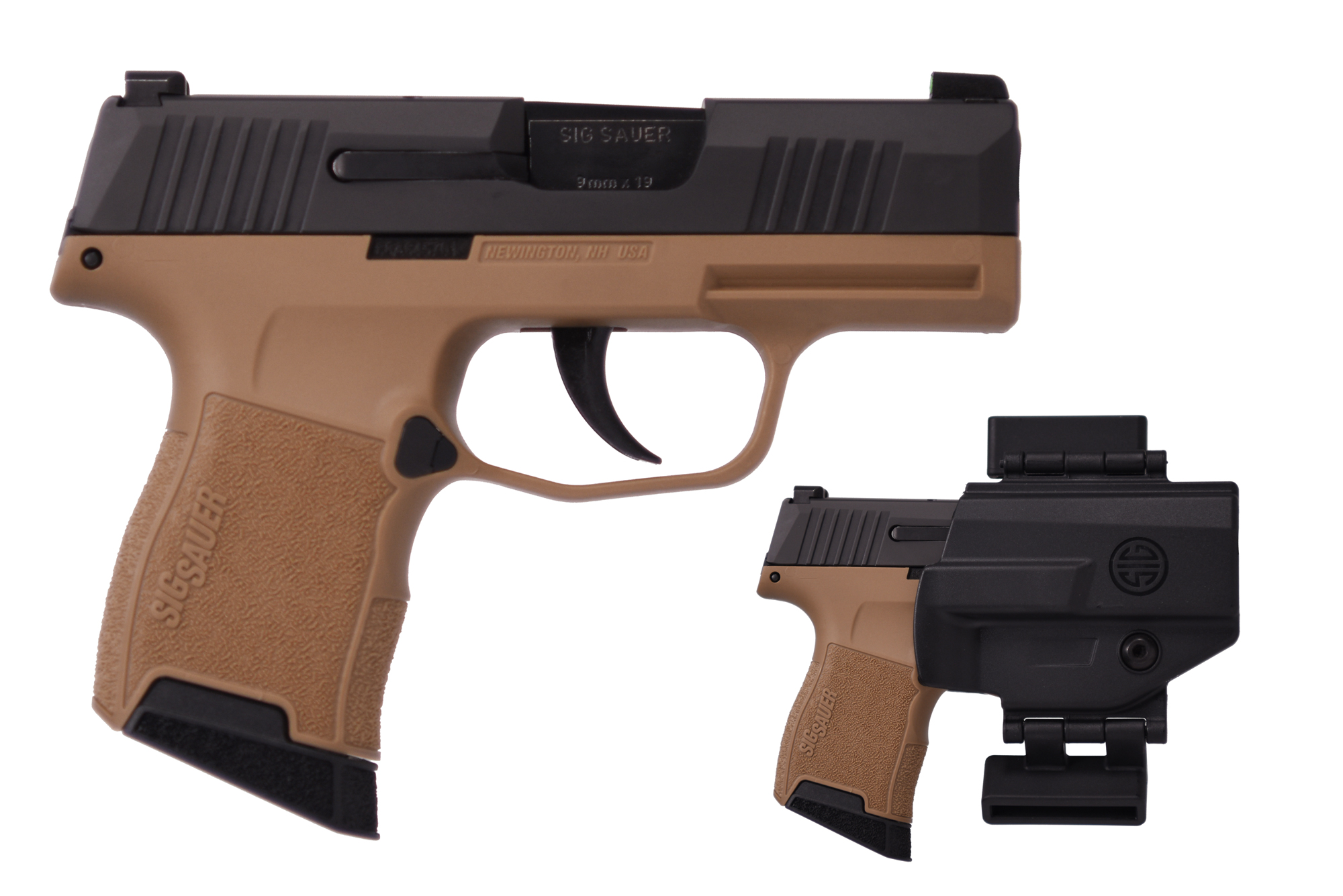 SIG SAUER P365 9MM BK/FDE 10+1 PCK OR - Voodoo Armory