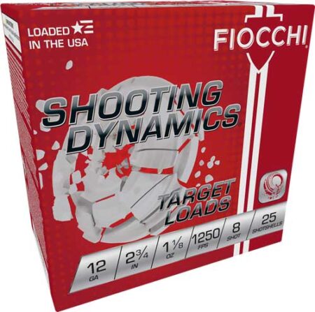 FIOCCHI 12GA 2.75" 1-1/8OZ #8 Fiocchi