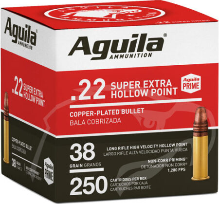 AGUILA HIGH-VEL 22LR 38GR Aguila Ammunition