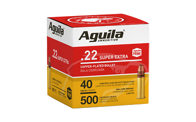 AGUILA 22LR HV 40GR 500/2000 Aguila Ammunition