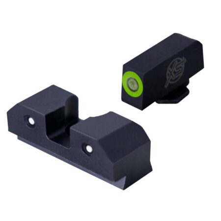 XS Sights RD3 Night Sights Set for Glock 43 Green Bulk 20/ct XS Sights