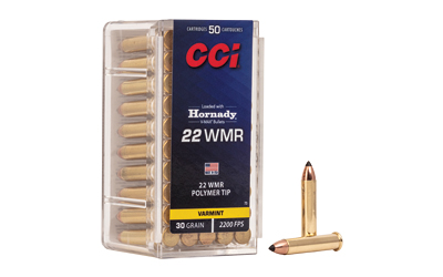 CCI 22WMR 30GR V-MAX 50/2000 CCI Ammunition