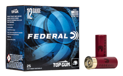 FED TOP GUN 12GA 2.75" #8 25/250 Federal Ammunition
