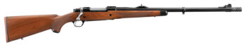 RUGER M77 HAWKEYE AFRICAN - W/MBS 375 RUGER BLUED