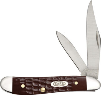 CASE KNIVES JIGGED BONE - SYNTHETIC PEANUT