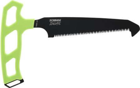 1159294.jpg SCHRADE KNIFE ISOLATE LARGE - BONE SAW 5" SK5 BLACK/GREEN