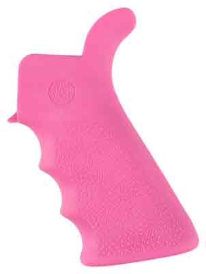 15027.jpg HOGUE AR-15 BEAVERTAIL GRIP - W/FINGER GROOVES PINK