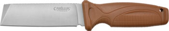 19627C.jpg CAMILLUS SWEDGE FIXED BLADE - 4.3" SS BLADE NYLON BROWN