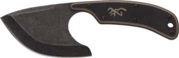 3220323.jpg BROWNING KNIFE CUTOFF SKINNER - 2.5" BLADE BLACK W/SHEATH