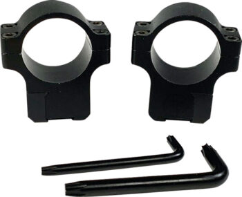 40086.jpg CZ 457 1" ALUMINUM SCOPE RINGS - 11MM DOVETAIL MATTE BLACK
