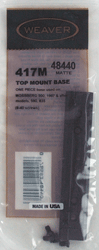48440.gif WEAVER BASE TOP MOUNT #417M - 1PC MOSSBERG 500 MATTE