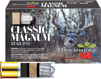 A1201820_1.jpg BRENNEKE USA CLASSIC MAG 12GA - 2.75" 1-1/8OZ SLUG 5RD 50BX/CS