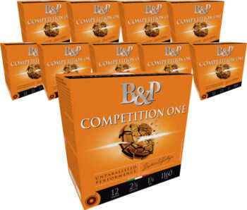 A12B32CP8.jpg B&P 12GA 2.75" 1-1/8OZ #8 - 1160FPS 250RD CASE LOT