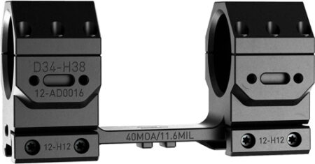 AD0016_1.jpg AUDERE SCOPE MOUNT ADVERSUS - 34MM HIGH 40MOA BLACK