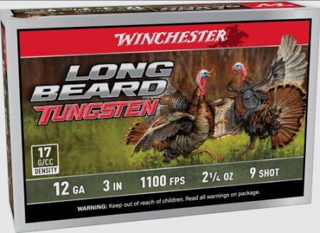 ALBT1239.jpg WINCHESTER LONG BEARD TS17 - 12GA 3" 2-1/4OZ #9 5RD 10BX/CS