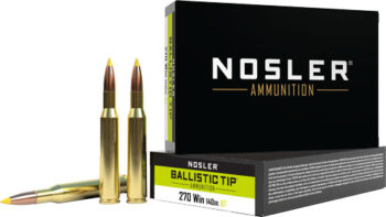 NOSLER 270 WIN 140GR - BALLISTIC TIP 20RD 10BX/CS