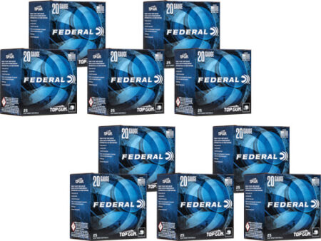 ATG2075.jpg FEDERAL TOP GUN 20GA 7/8OZ - #7.5 1210FPS 250RD CASE LOT