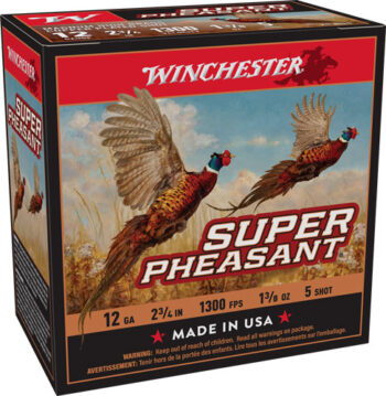WINCHESTER SUPER PHEASANT 12GA - 1-3/8OZ #5 1300FPS 25RD 10BX/C