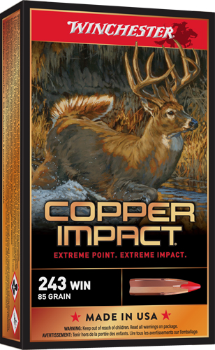 AX243CLF_1.jpg WINCHESTER COPPER IMPACT 243 - WIN 85GR 20RD 10BX/CS