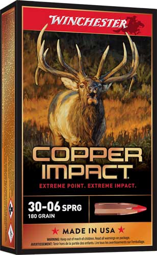 AX3006CLF2.jpg WINCHESTER COPPER IMPACT 30-06 - 180GR 20RD 10BX/CS