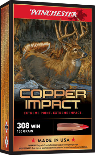 AX308CLF_NEW_1.jpg WINCHESTER COPPER IMPACT 308 - WIN 150GR 20RD 10BX/CS