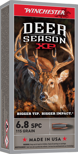 AX68SPCDS_1.jpg WINCHESTER DEER SEASON 6.8 SPC - 115GR EXTREME PT 20RD 10BX/CS
