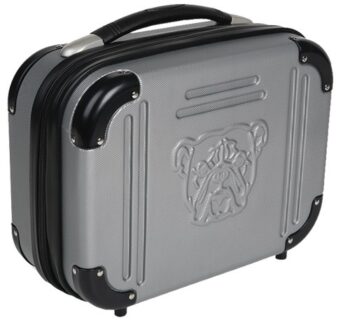 BD580.jpg BULLDOG POLYCARBONATE PISTOL - CASE W/ TSA COMO LOCK GREY 9"