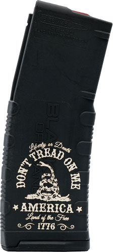 BROMAG30DONTTRD.jpg BLACK RAIN MAGAZINE AR15 30RD - 5.56" DON'T TREAD ETCHED