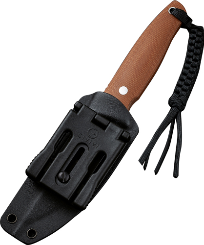 CIVIVI KNIFE TAMASHII 4.07" - BROWN CANVAS/GRAY POLISHED D2