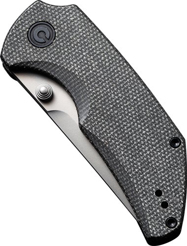 C20028C3_CLOSED.jpg CIVIVI KNIFE THUG 2 2.69" DARK - GREEN MICARTA/SILVER BLADE