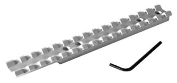 EGW46110.jpg EGW SCOPE BASE RUGER 10-22 - PICATINNY RAIL SILVER