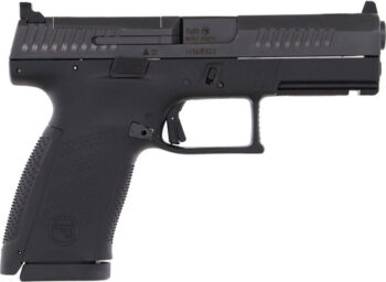 CZ P-10 C OR 9MM FS 10RD - REVERSIBLE MAG CATCH BLACK