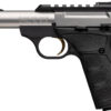BROWNING BUCK MARK PLUS MICRO - BULL 22LR 4" BLACK/STAINLESS