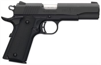 BROWNING 1911-380 BLACK LABEL - 380ACP 4.25"FS 8RD BLK/SYN