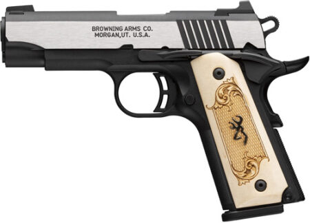 BROWNING 1911-380 BLACK LABEL - 380ACP 3.58"FS 10RD MAPLE